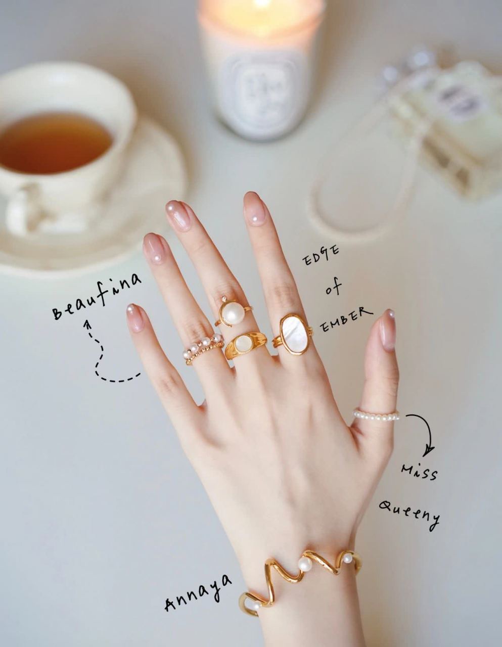 戒指收藏|世界比珍珠还温柔?