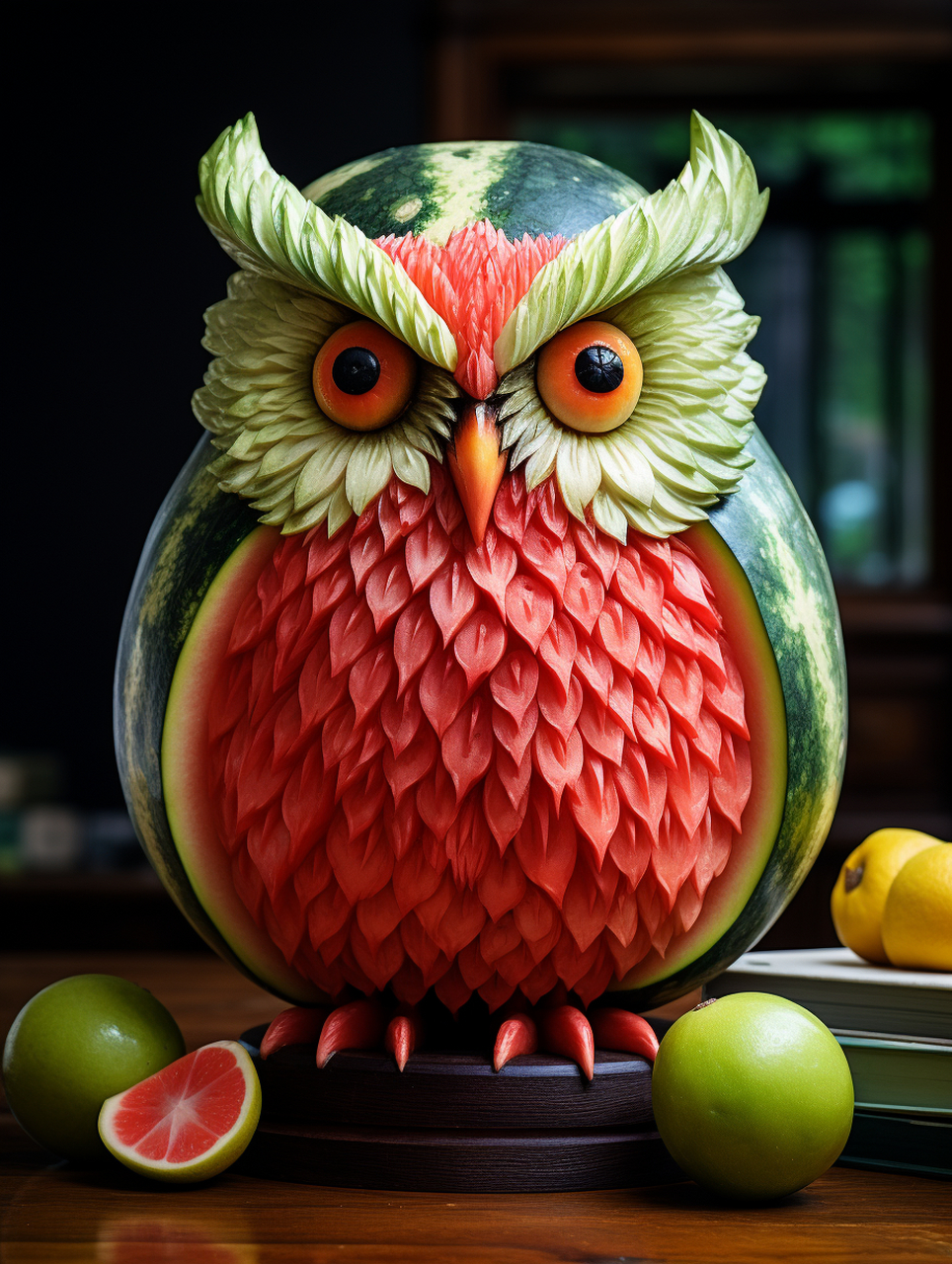 最近迷上了猫头鹰雕刻01,觉得这是一项非常有意思的手工艺术!