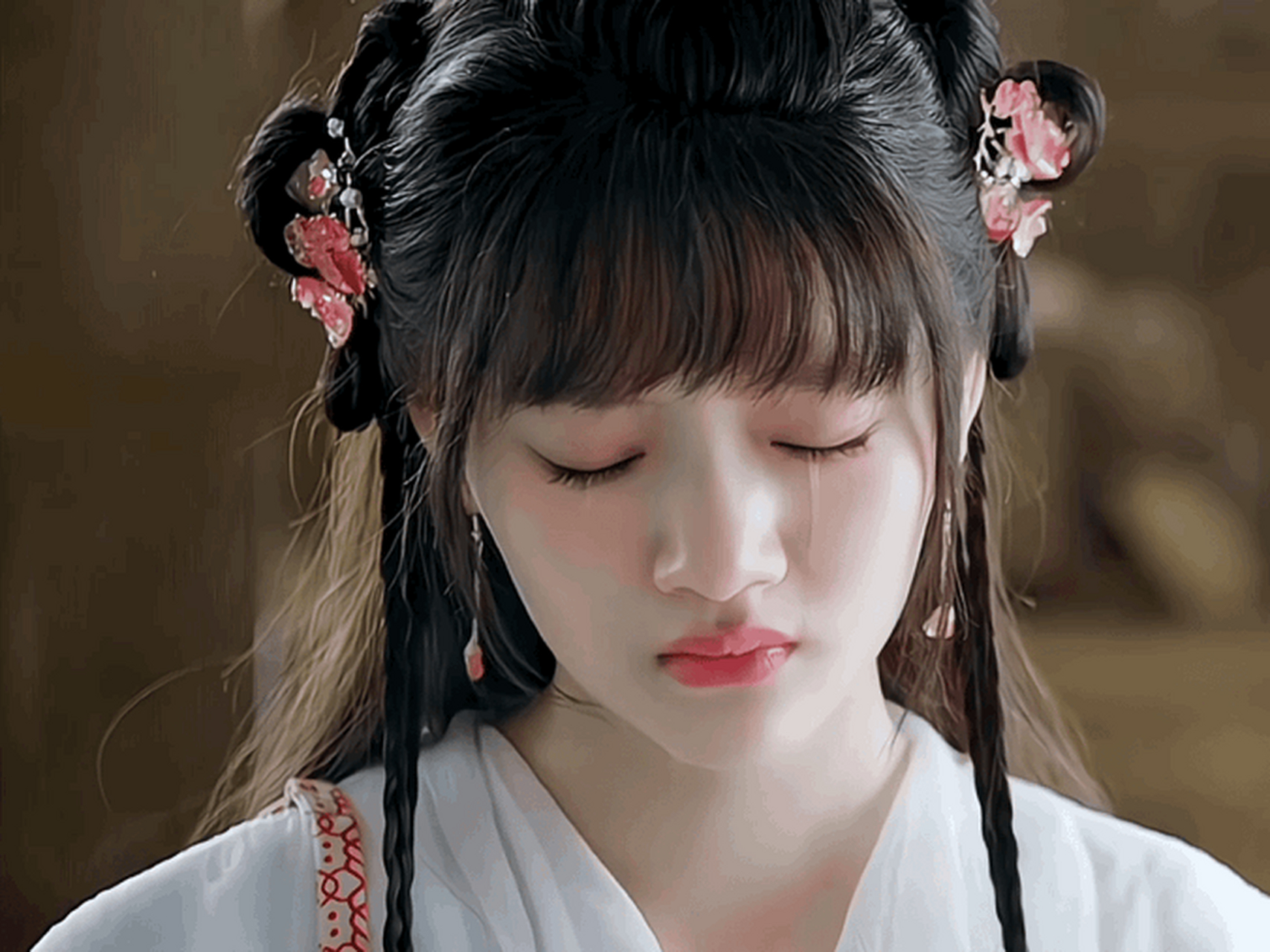 同样是肖战女主,任敏杨紫李沁古装动图一览,谁才是真少女,真绝色佳人