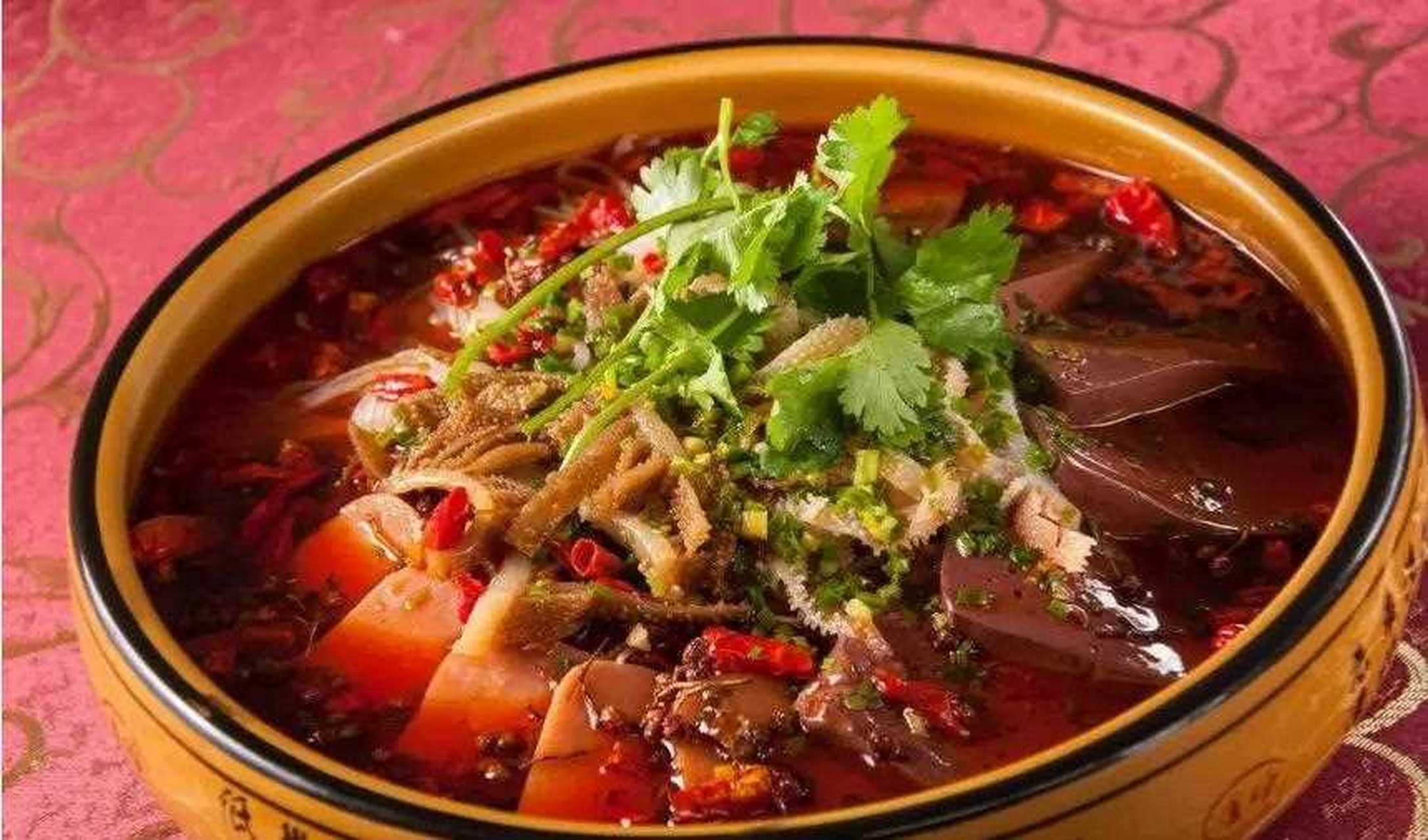 正宗毛血旺的底料配方和做法,已使用15年,保证汤汁红亮麻辣鲜香 正宗