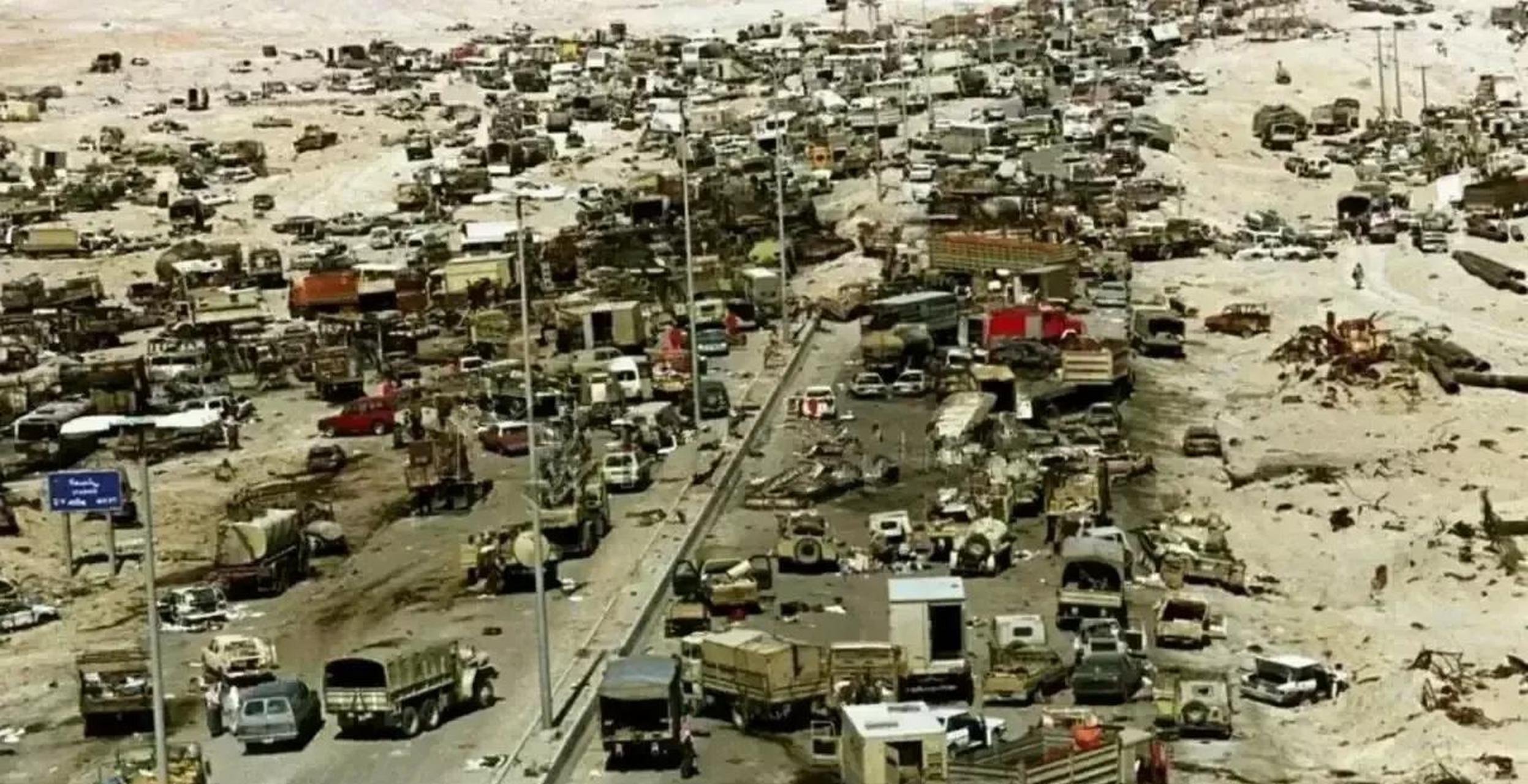 伊拉克80号"死亡公路",美军集束炸弹的巅峰之作!