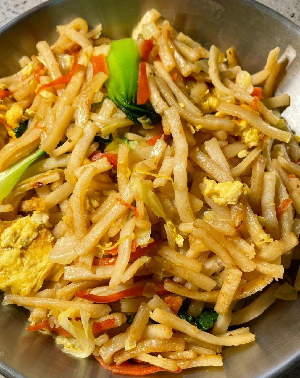 素炒饼丝这样做真心好吃?简单又美味?