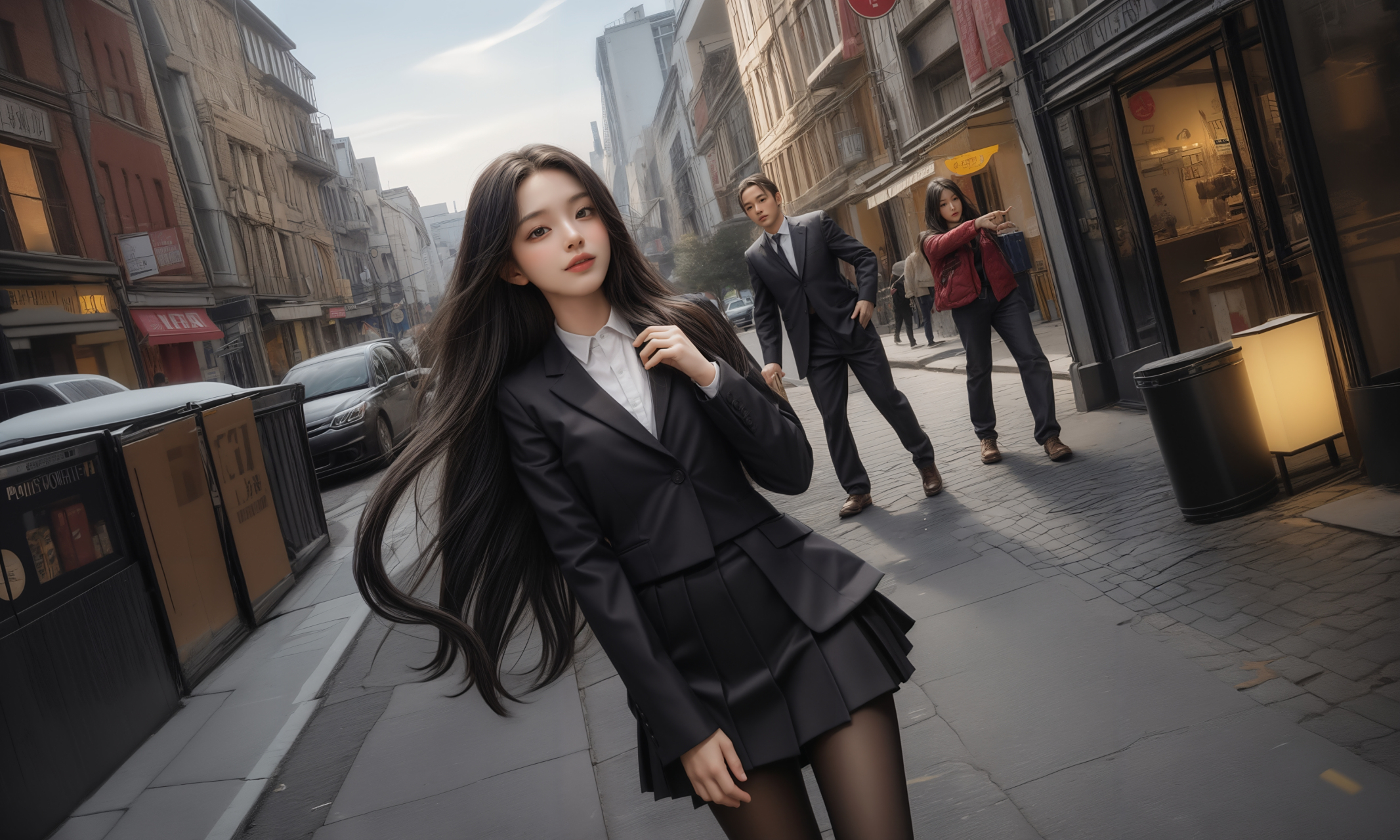 ai美女图片##ai美女写真# #ai美女壁纸# 每日ai美女秀	在一个现代化