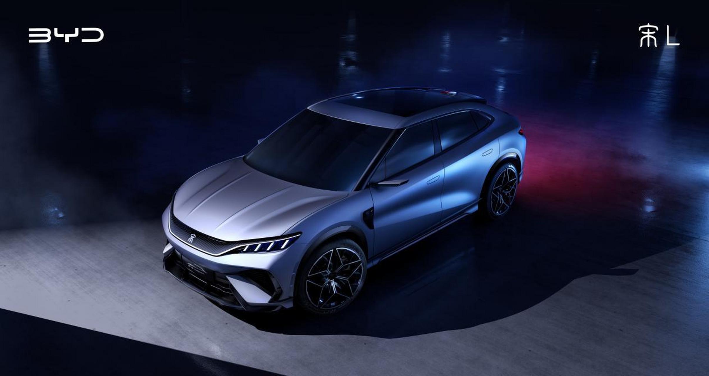 作为王朝全新高端b级纯电suv,宋l以先锋,运动,科技为开发理念,采用