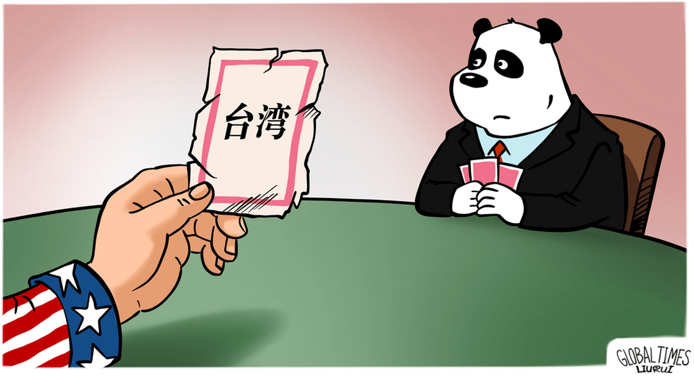 60%的台湾人希望投靠美国?