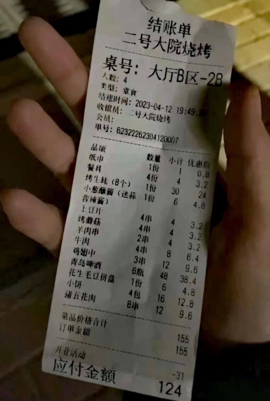 8元一盘,就是不知这些烧烤一盘的量多少. 夏天马上来临,在洛阳吃烧烤