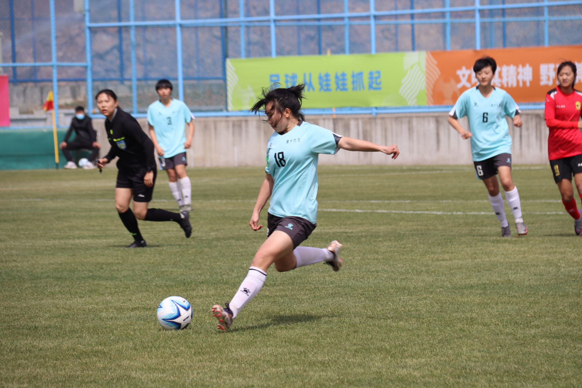 北京u18女足vs淮安市u18女足精彩瞬间[鼓掌]676767#中国女