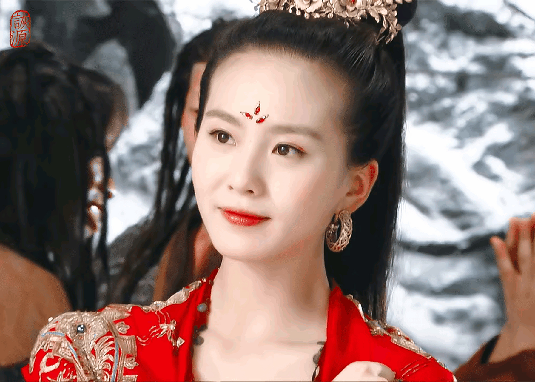 刘诗诗在《轩辕剑之天之痕》饰演的挞拔玉儿 真的吊打现在很多古装剧