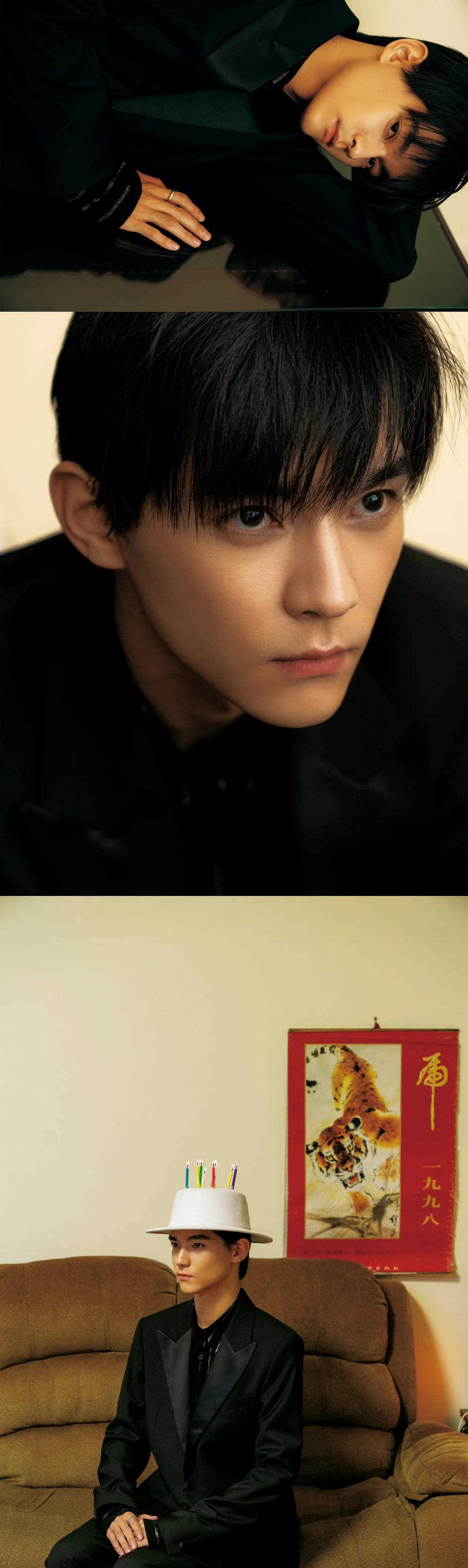 张家硕复古写真大片!气质出众的美少年,青春洋溢表现力一流!