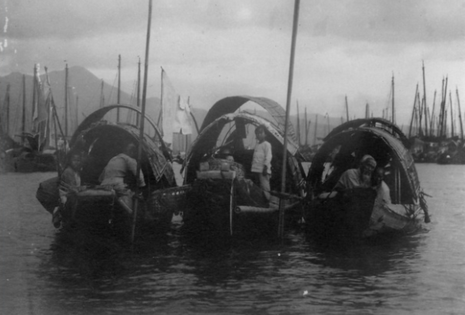 历史老照片# 1923年,福建福州老照片:百年前的古田旧城,西禅寺,鼓山