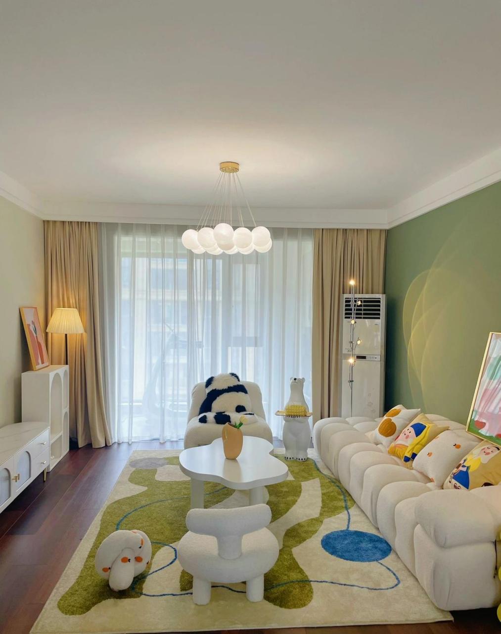 我妈说:原来小城市也能装出这么好看的房子 [馋嘴]我家建筑面积115平