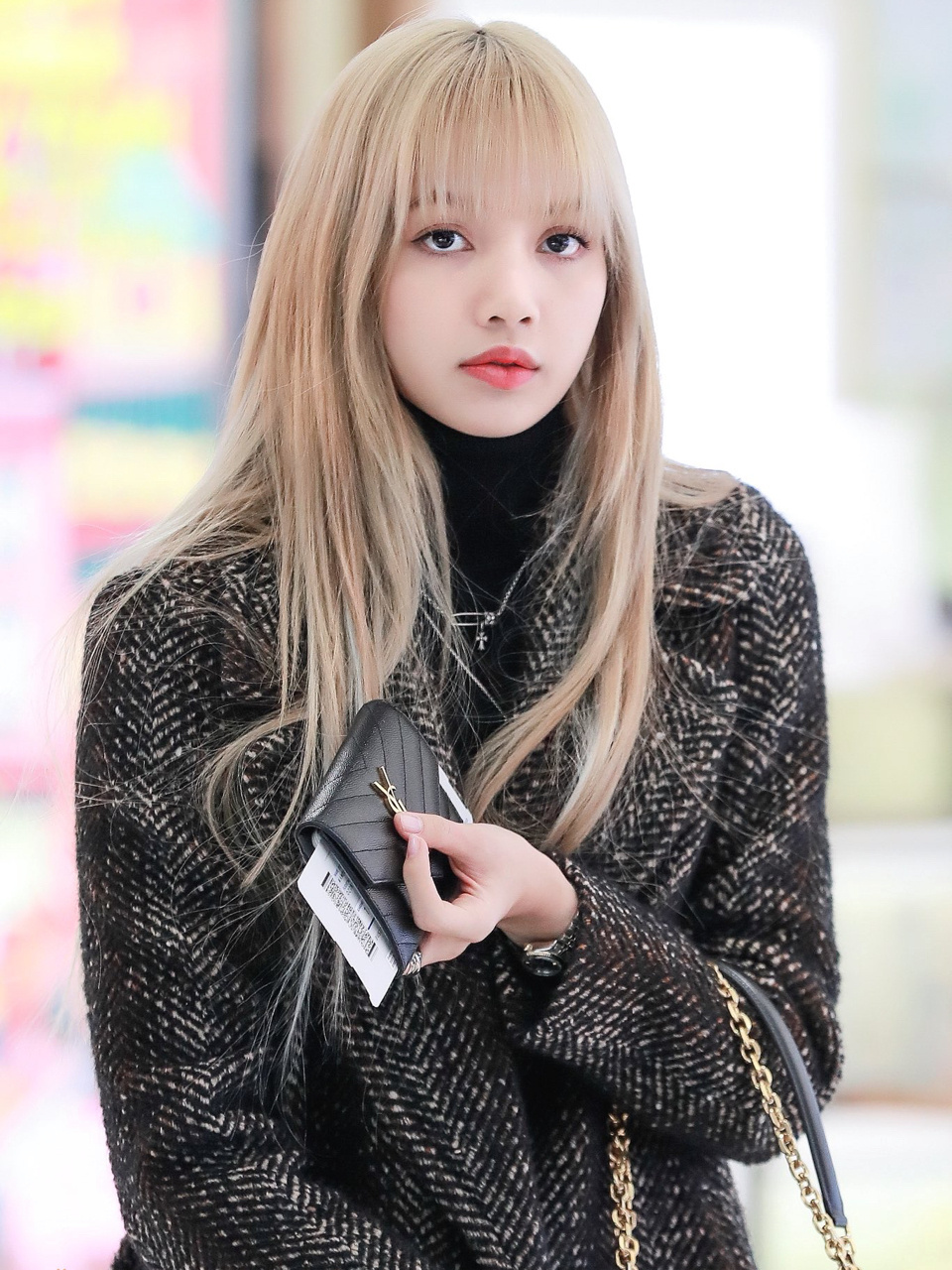 lisa小甜豆日常私服穿搭分享 外套|tagliatore 包包|思琳 celine 钱包