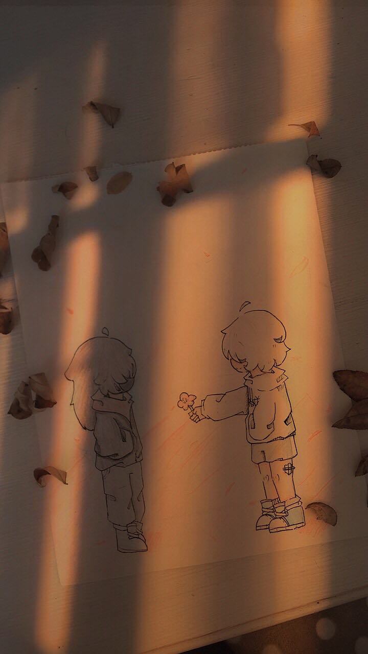 感谢作者"@双删本衫cunny "所带来的投稿作品:花 结合实景而成的作品