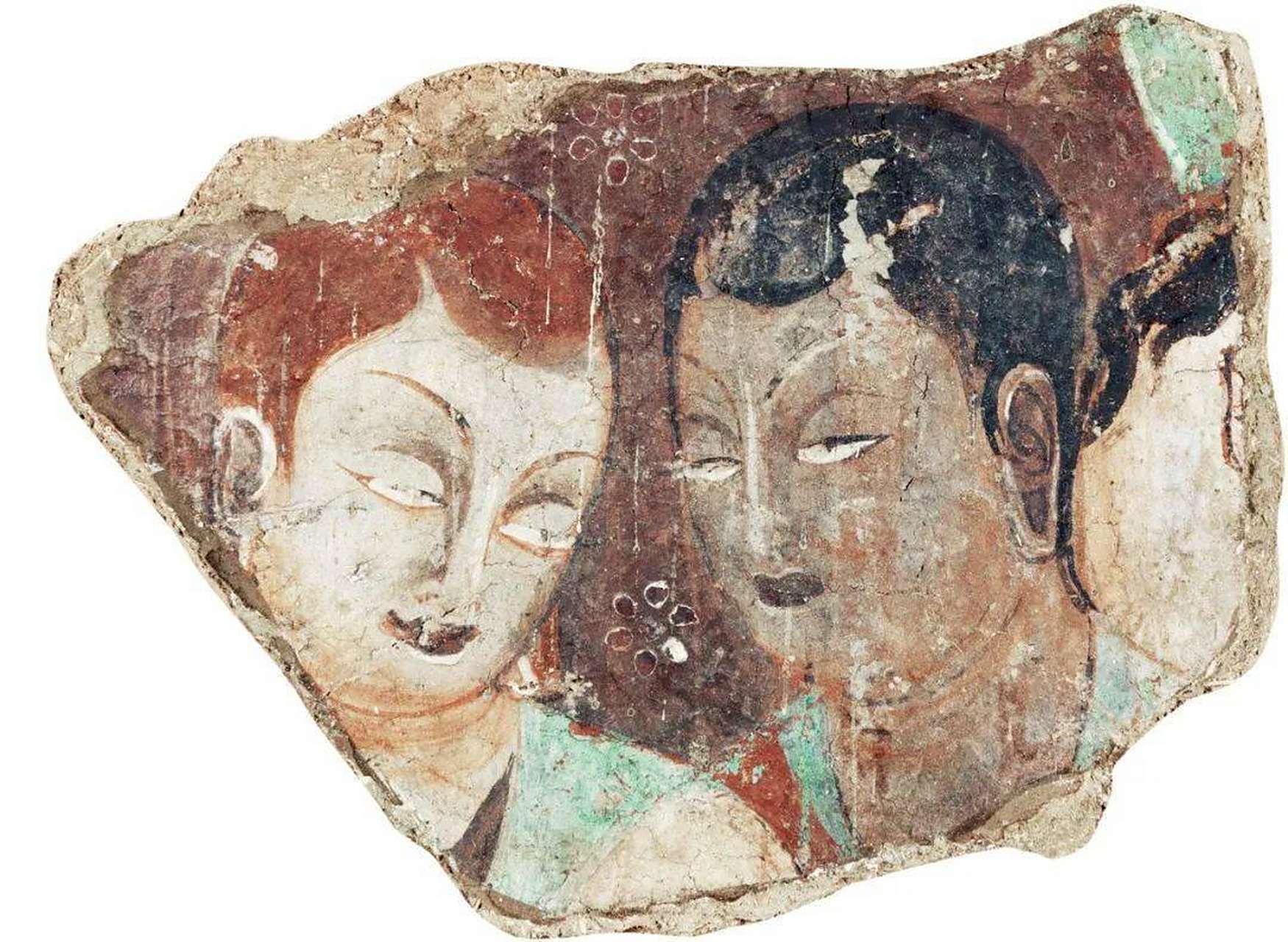 文物# 这是一组分散在世界各地的克孜尔石窟壁画