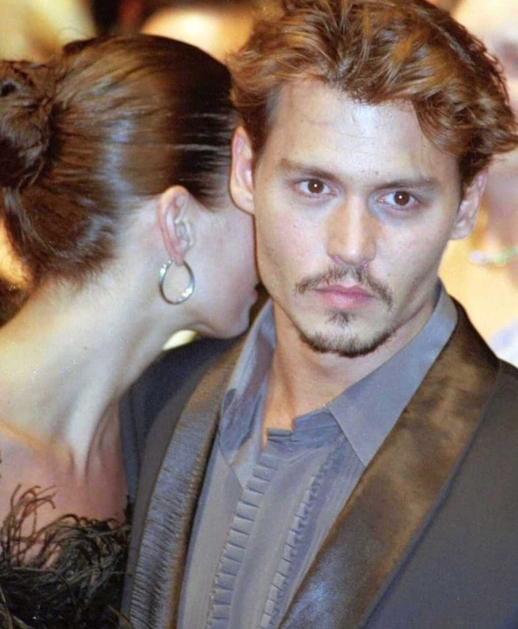 1998年戛纳电影节,johnny depp(约翰尼 德普)和kate moss