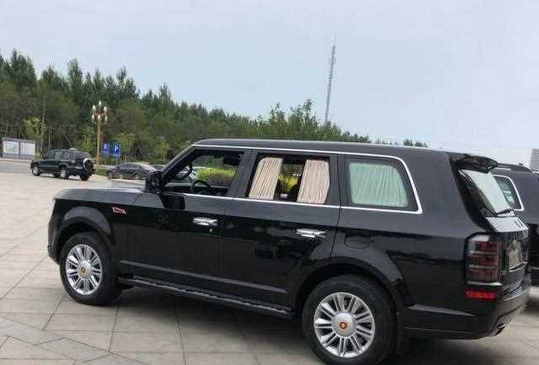 红旗ls5实车亮相,车长超5米,轴距超3米的豪华旗舰suv来了,霸气十足有