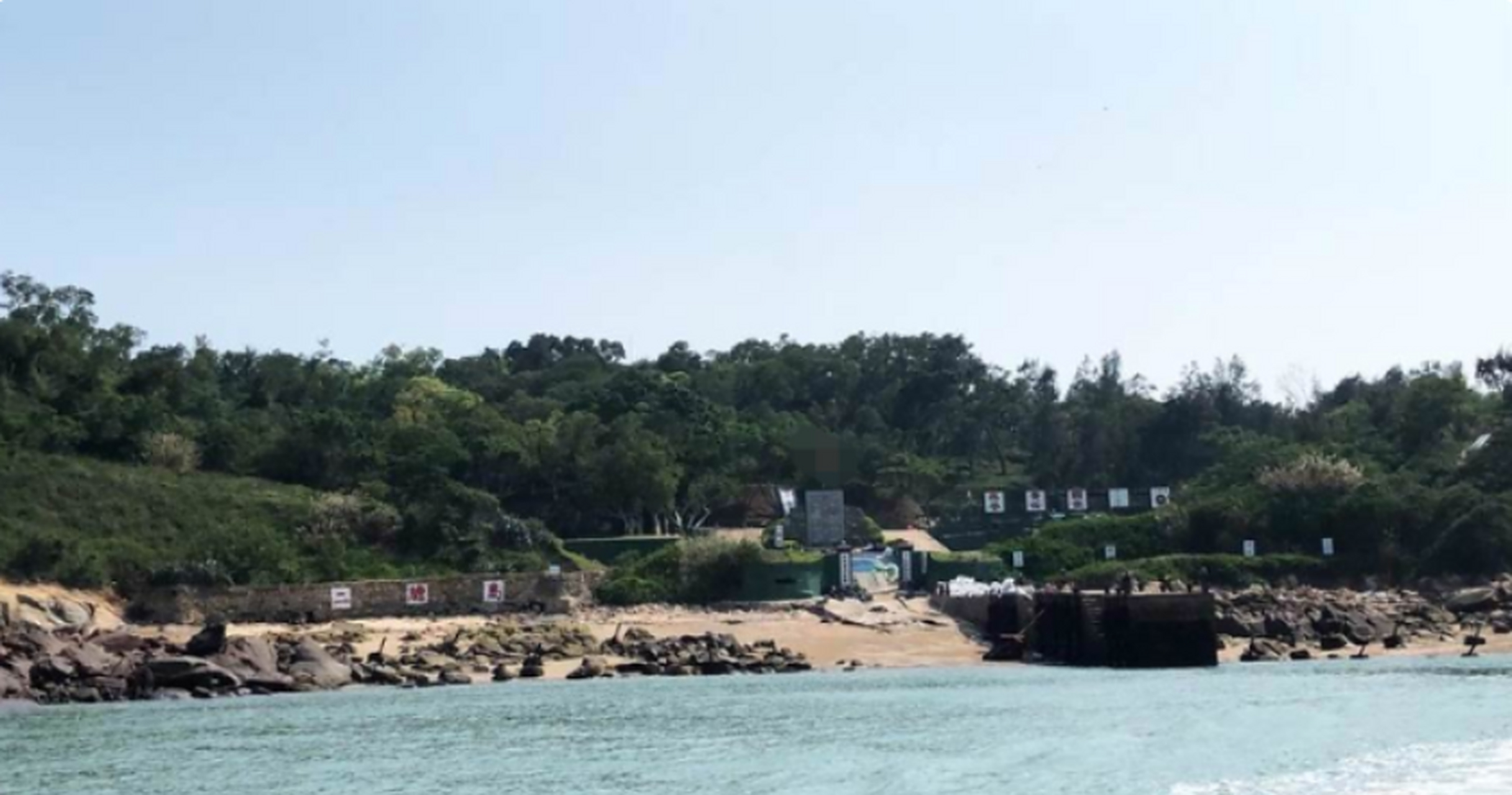 大陆乐于助人  据媒体报道,在金门二担岛,发生"丢人事件,台军"守备队