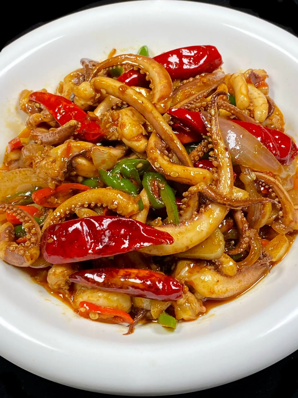 真的绝了[good]孜然鱿鱼09真的泰好吃了!酱汁浓郁!香辣过瘾!