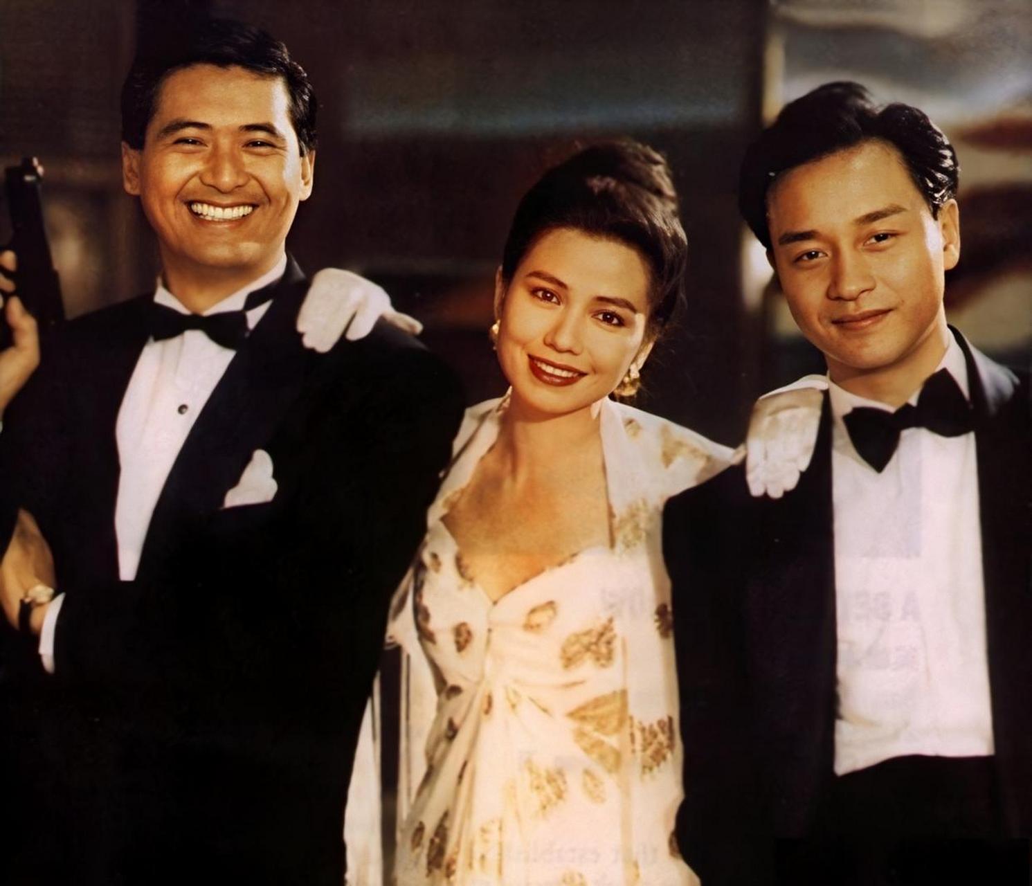 《纵横四海》剧照 1991年2月2日,吴宇森执导,周润发,张国荣,钟楚红