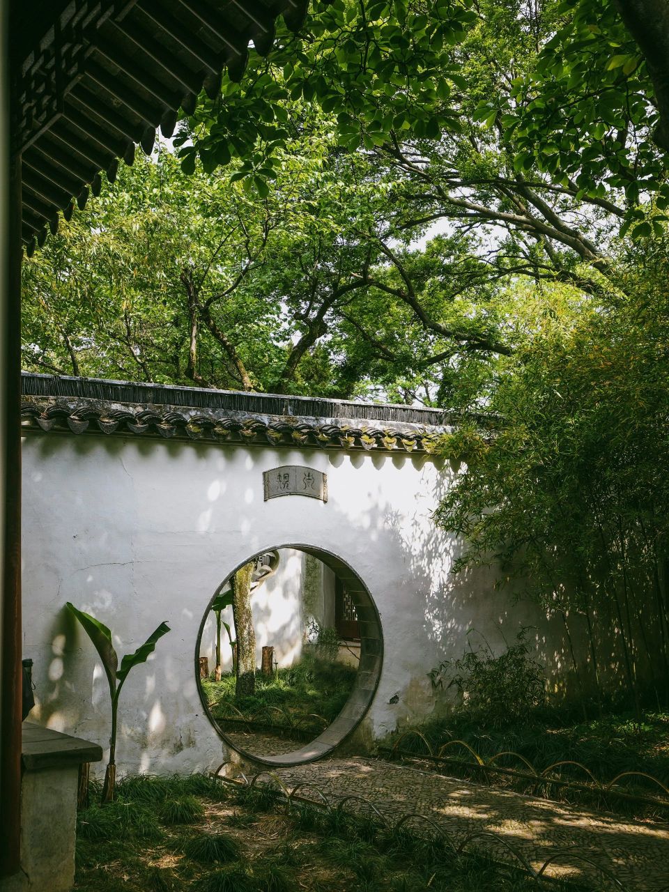 苏州园林 |"栏影摇波光,一点洞明光影里" 沧浪亭位列苏州四大园林之一