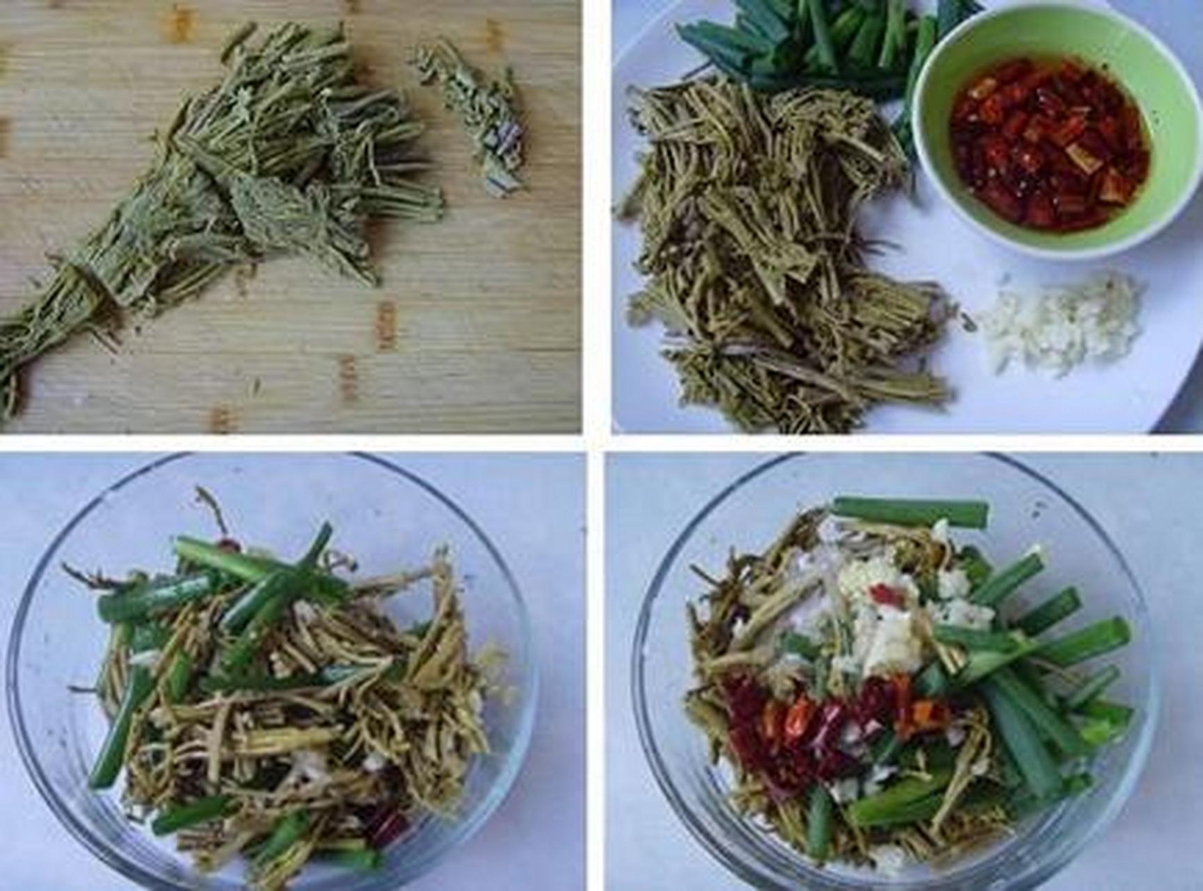 木兰芽的新鲜吃法丨凉拌木兰芽 食材: 木兰芽 调味: 生抽,香葱,蒜末