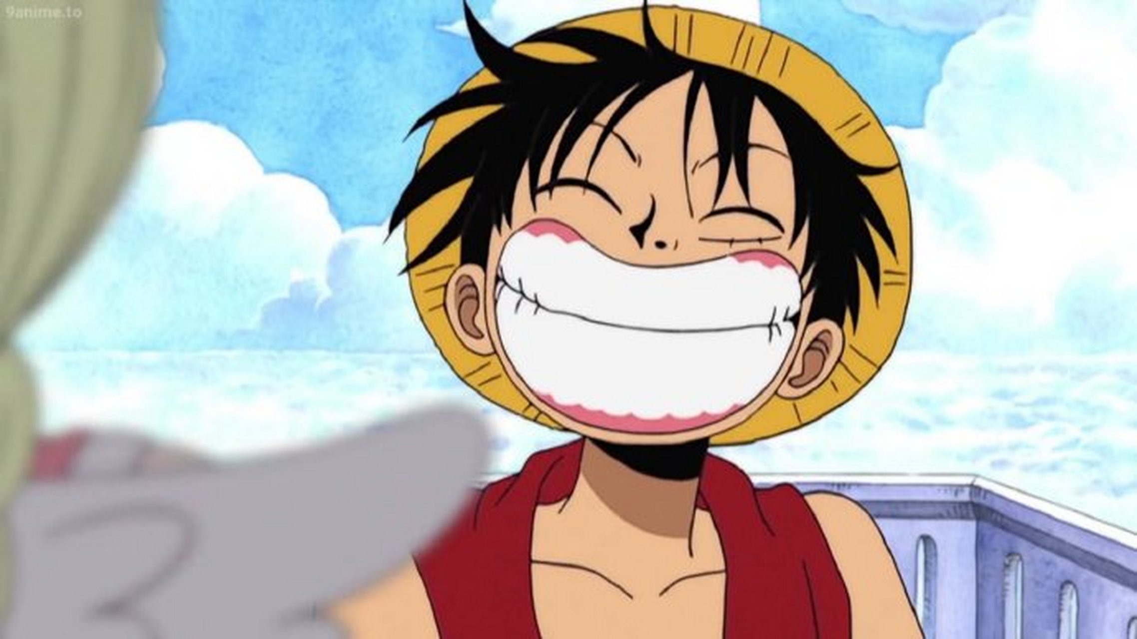 海贼王# 被路飞的笑治愈了~[嘻嘻]