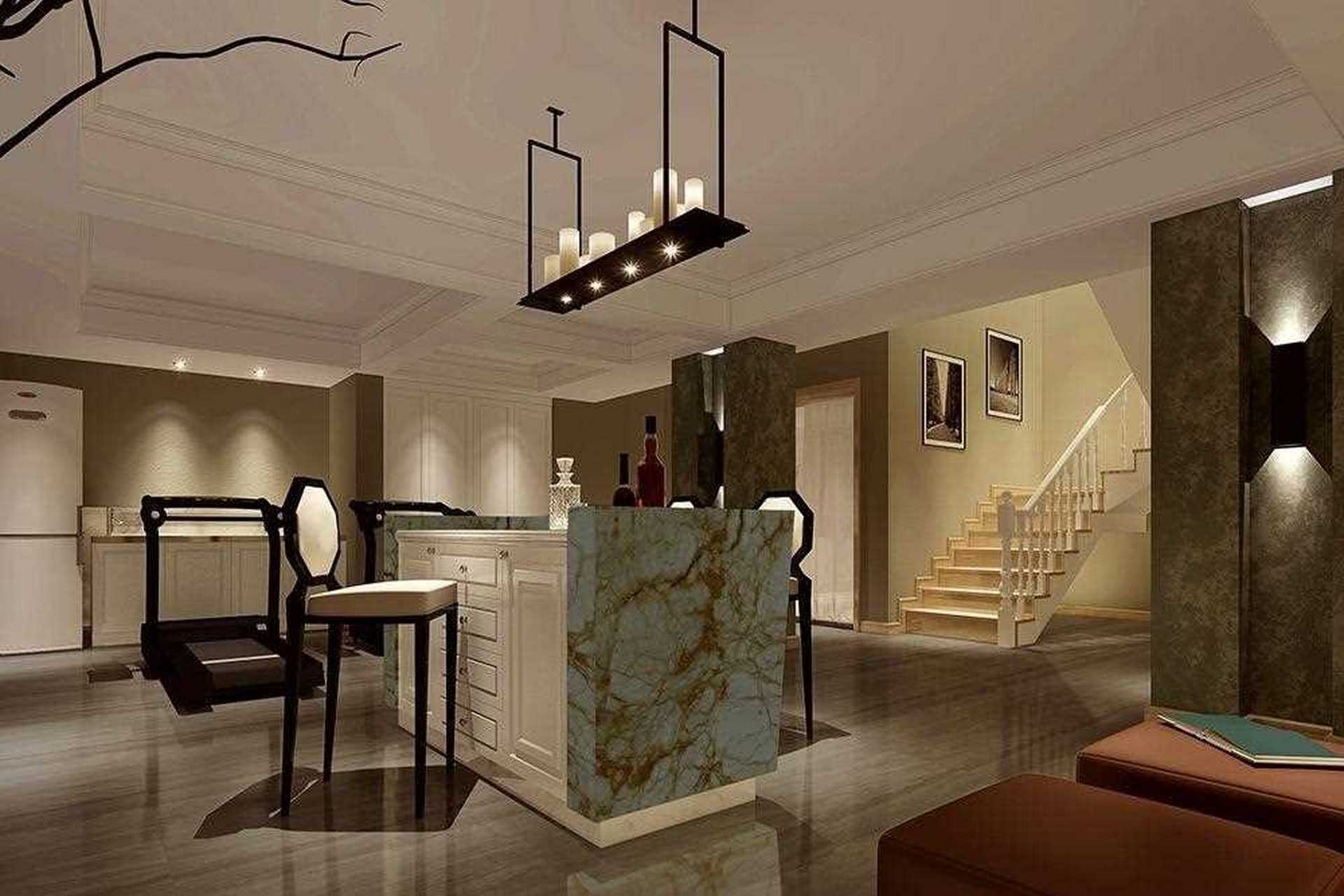 娱乐空间,别墅的地下室设计成娱乐空间也是不