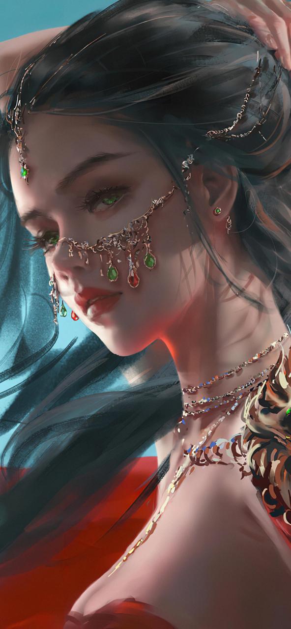 鬼刀超清唯美插画