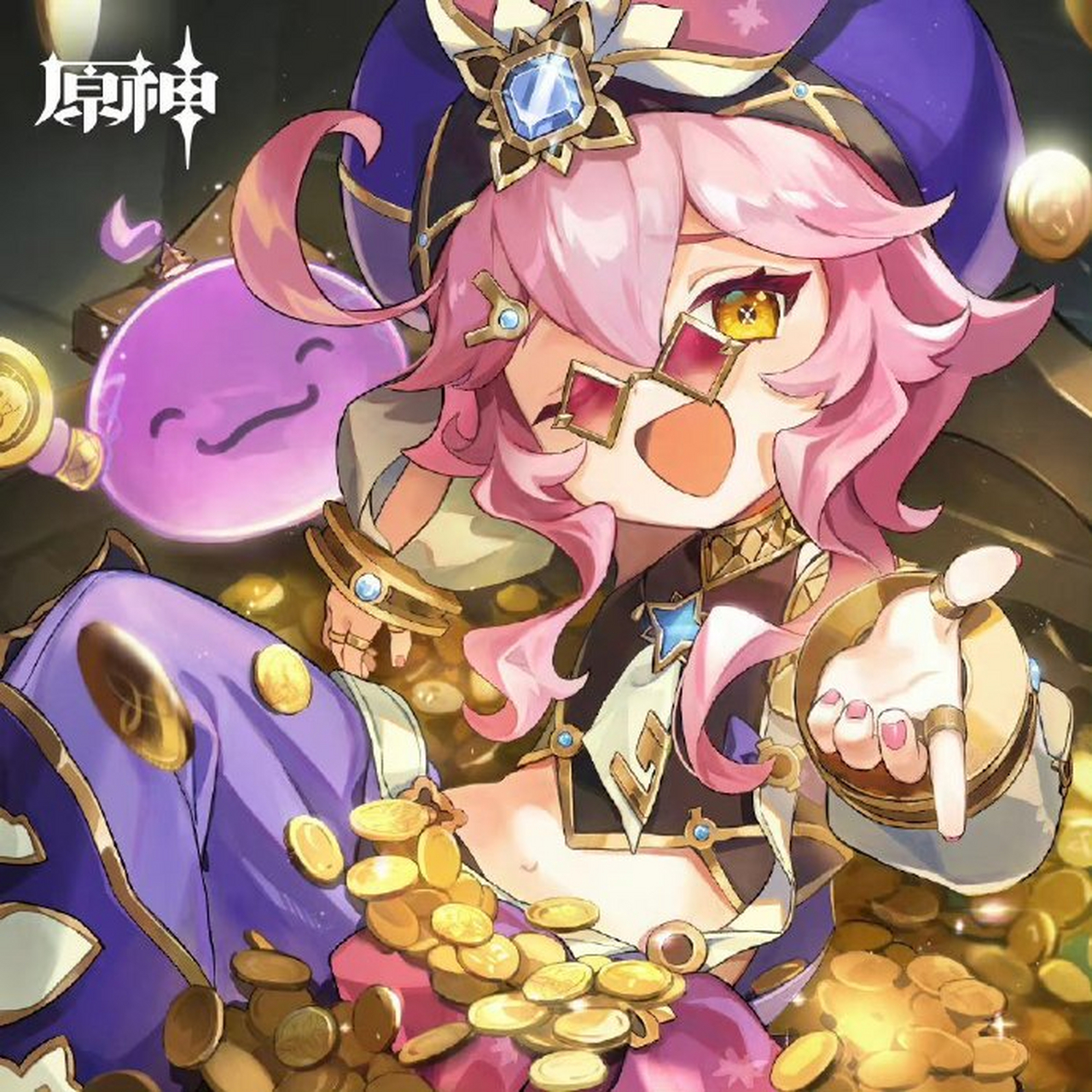 原神# 多莉生日快乐! 祝桑歌玛哈巴依老爷财源滚滚日进斗金