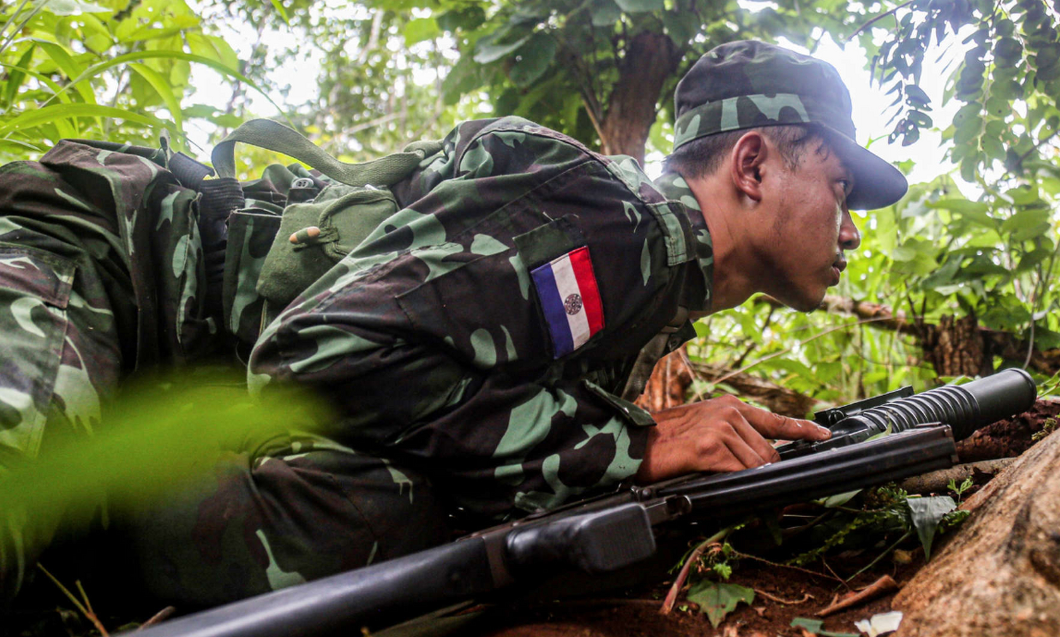 军情集结号# 自2021年2月缅甸政变以来,缅甸军政府失去对该国大卜分