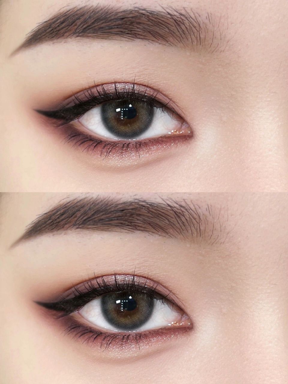 高级清冷感猫系烟熏消肿妆 日常眼妆怎么画  烟熏妆  新手眼妆  很