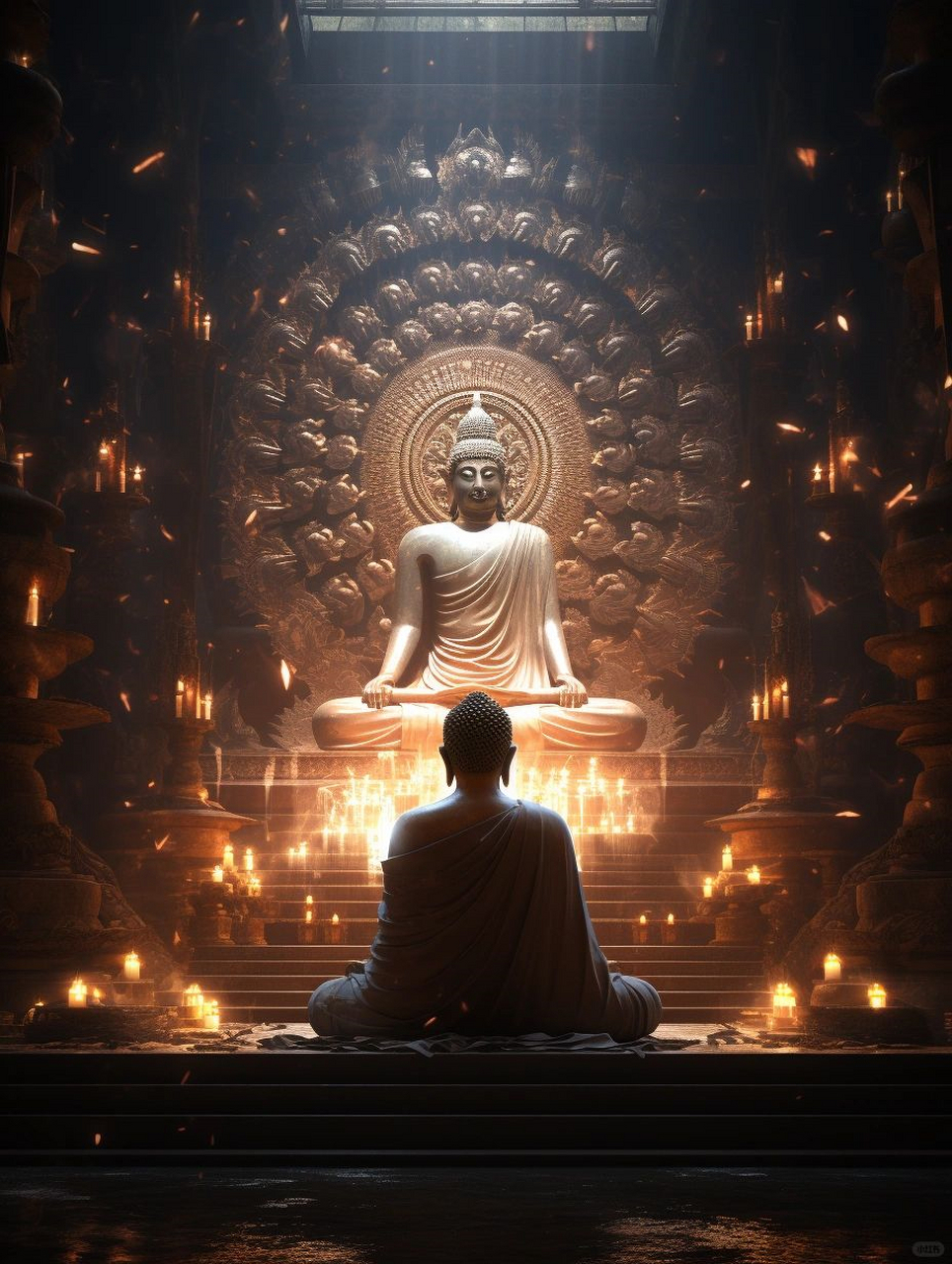 诸行无常,一切皆苦.诸法无我,涅槃寂静.