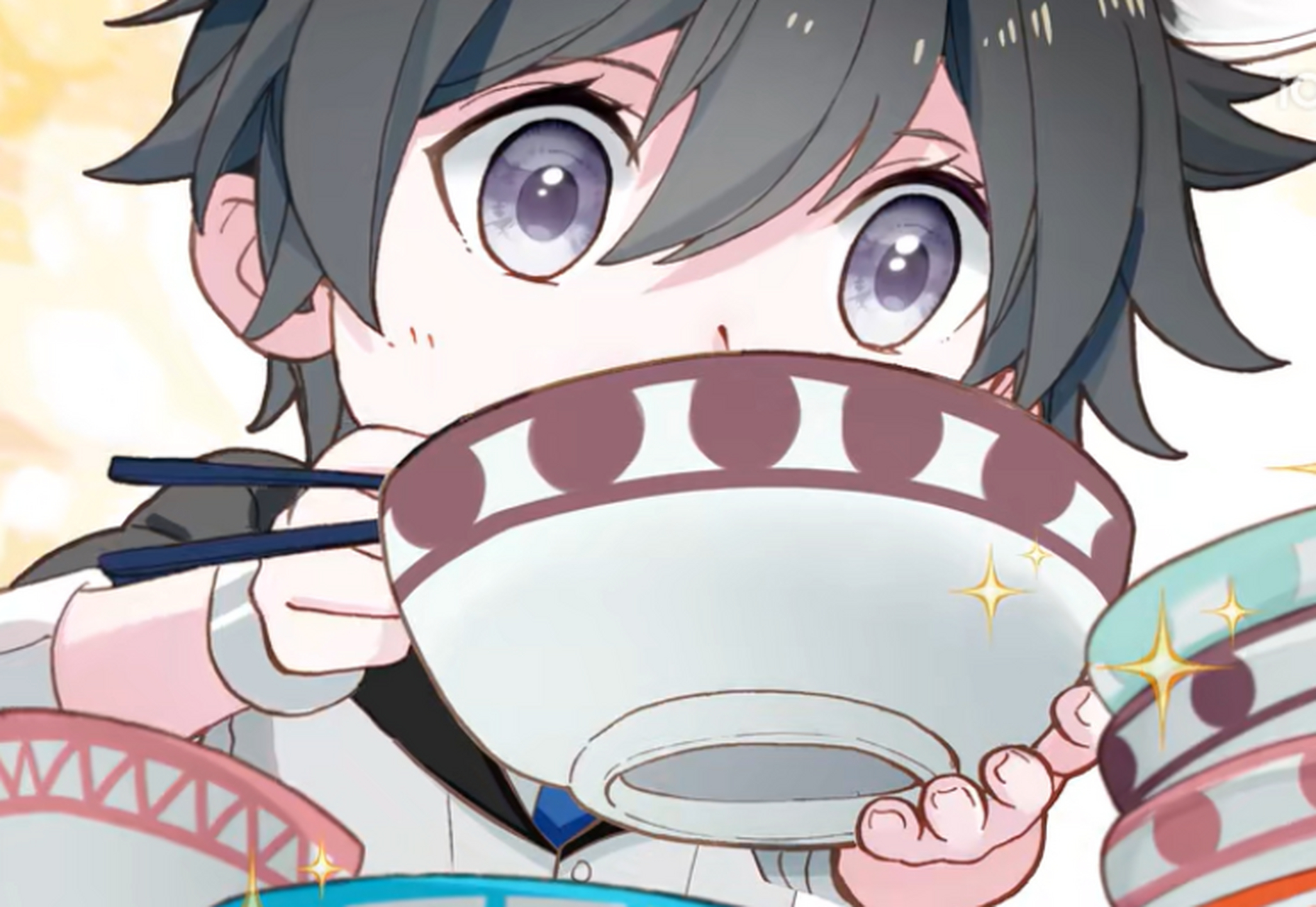 斗罗大陆2绝世唐门# #斗罗大陆# 蓝轩宇受伤后,变小吃货啦[大笑]