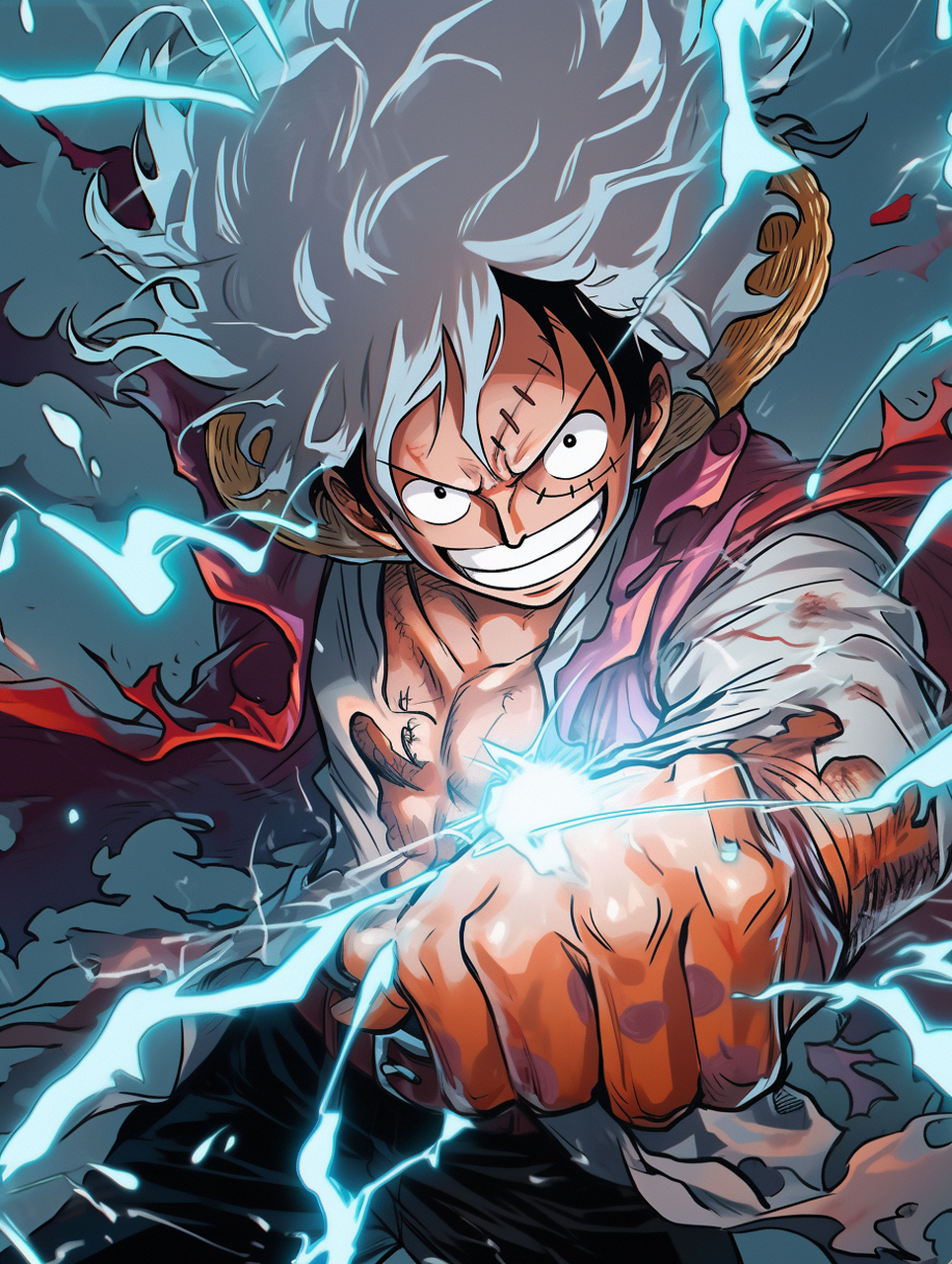 路飞五档#海贼王# #海贼王路飞五档火力全开