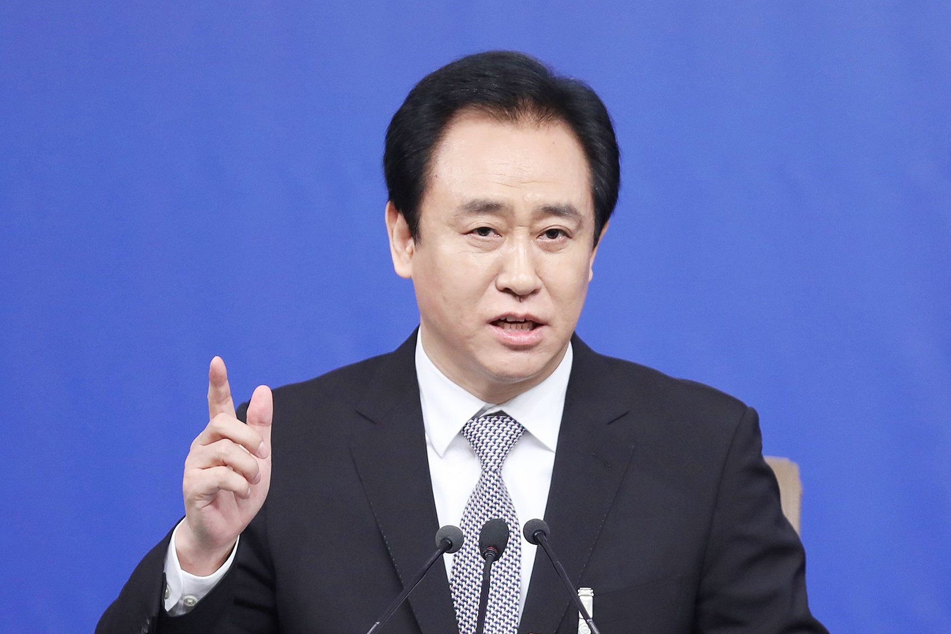 许家印提恒大足球俱乐部目标:今年保级,明年冲超!