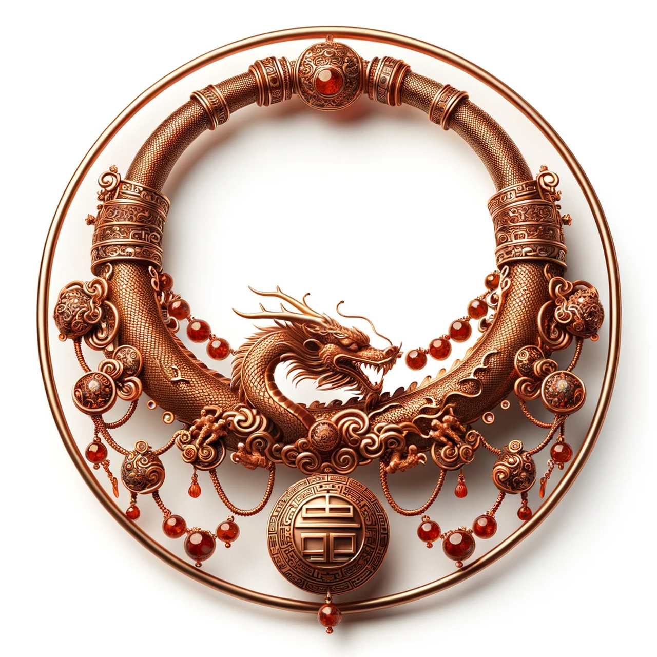 赤金盘螭璎珞圈# #头饰# #古代头饰# #红楼梦# #王熙凤# #ai绘画