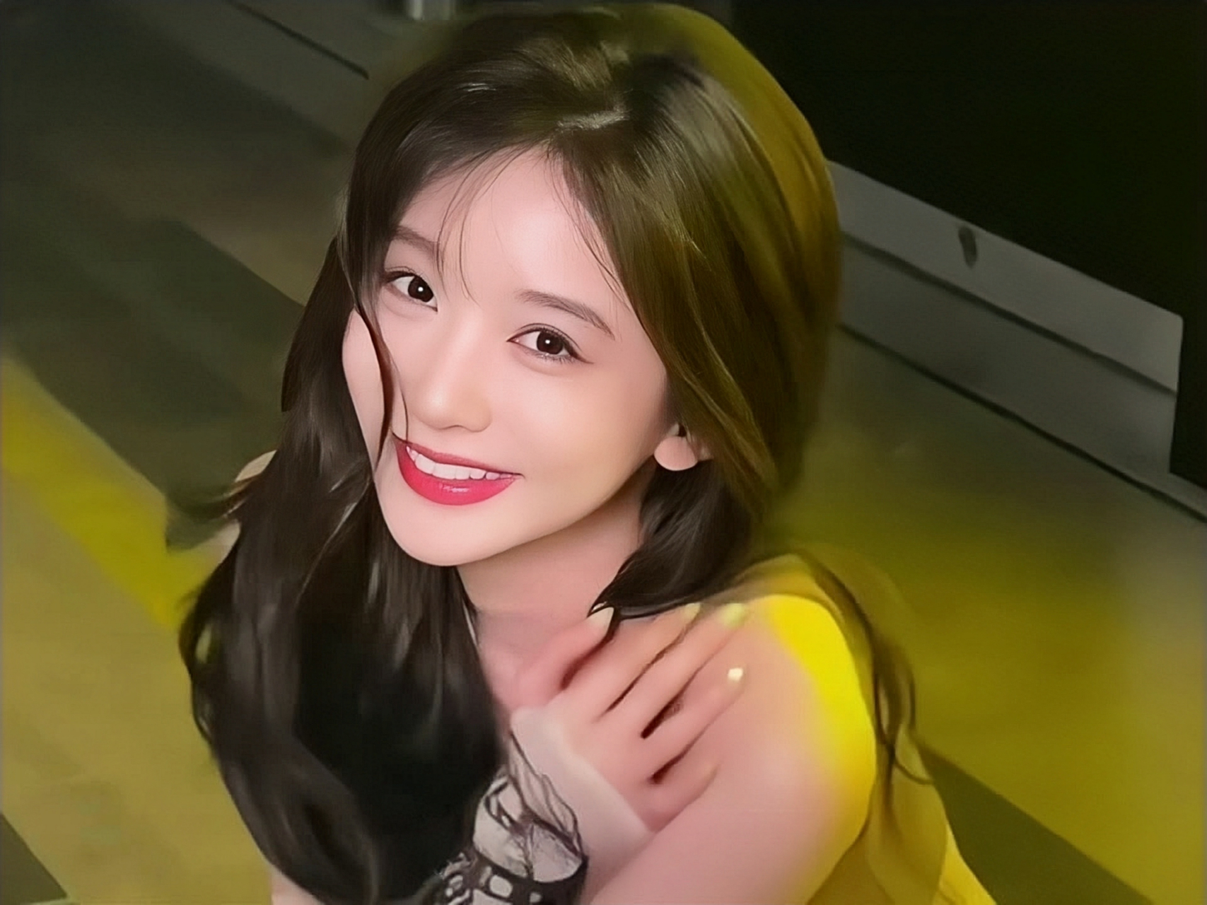 她是无忧传媒最有韵味的颜值女神.