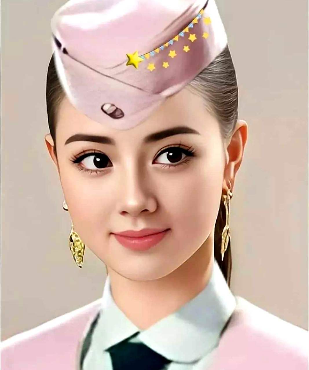 中国南方航空最美的空姐,被公认为是她.