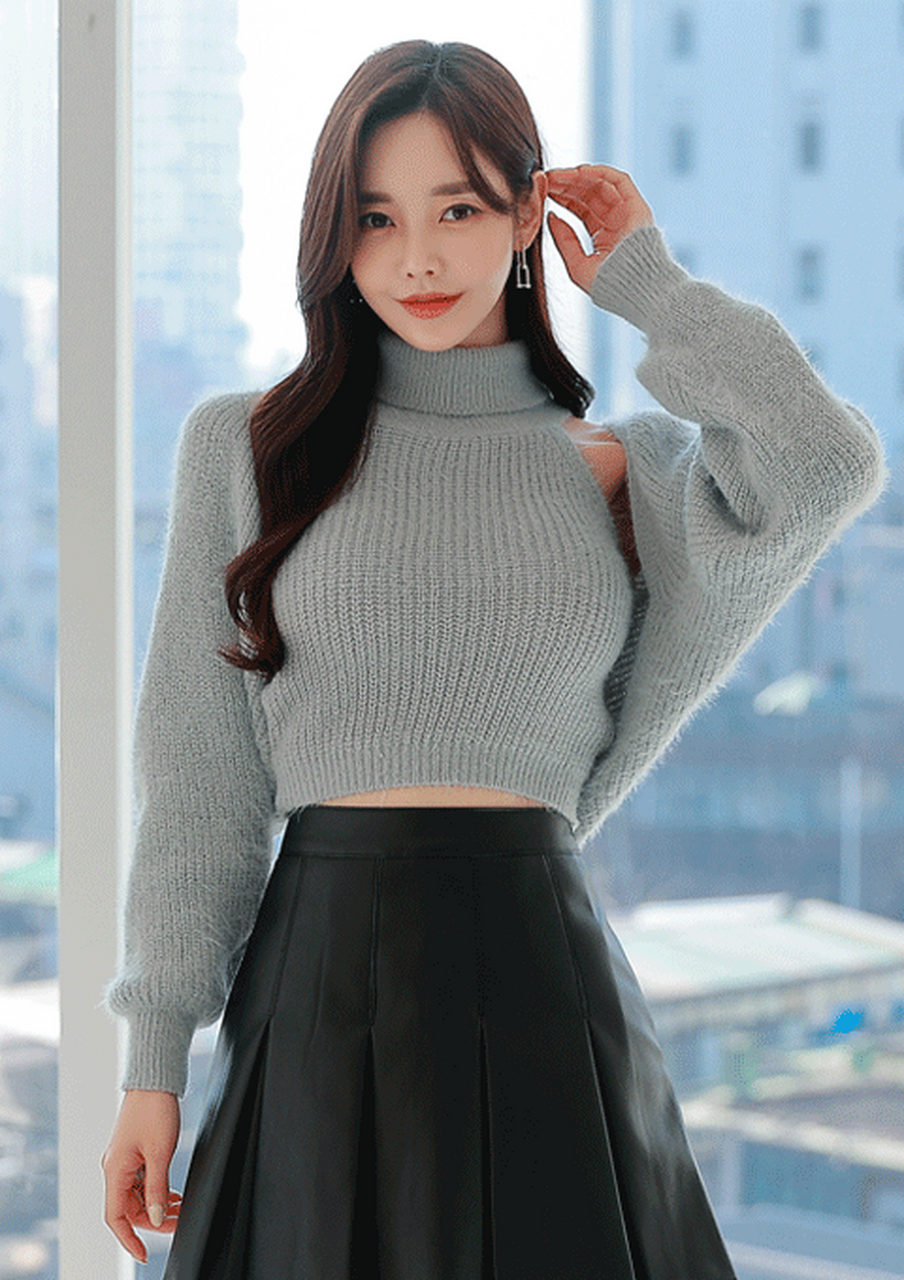 韩国时尚女神孙允珠11月24日分享4套新款秋装写真欣赏,每套服装都展示