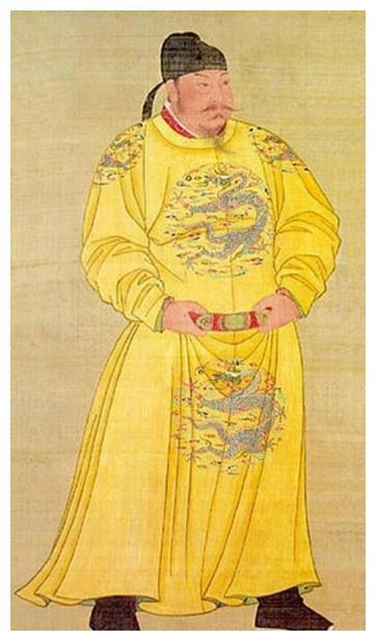 首先,我们来看一看这画里哪一位是唐太宗呢?禄东赞呢?