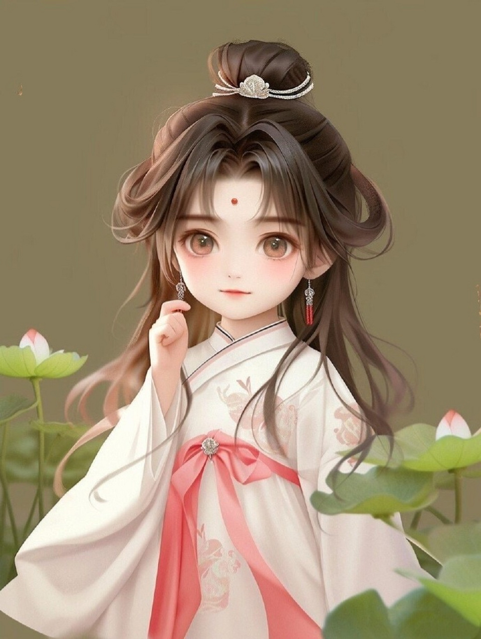 q版古风可爱莲花楼头像 676767 #古风头像# #古风小分队# #乐享