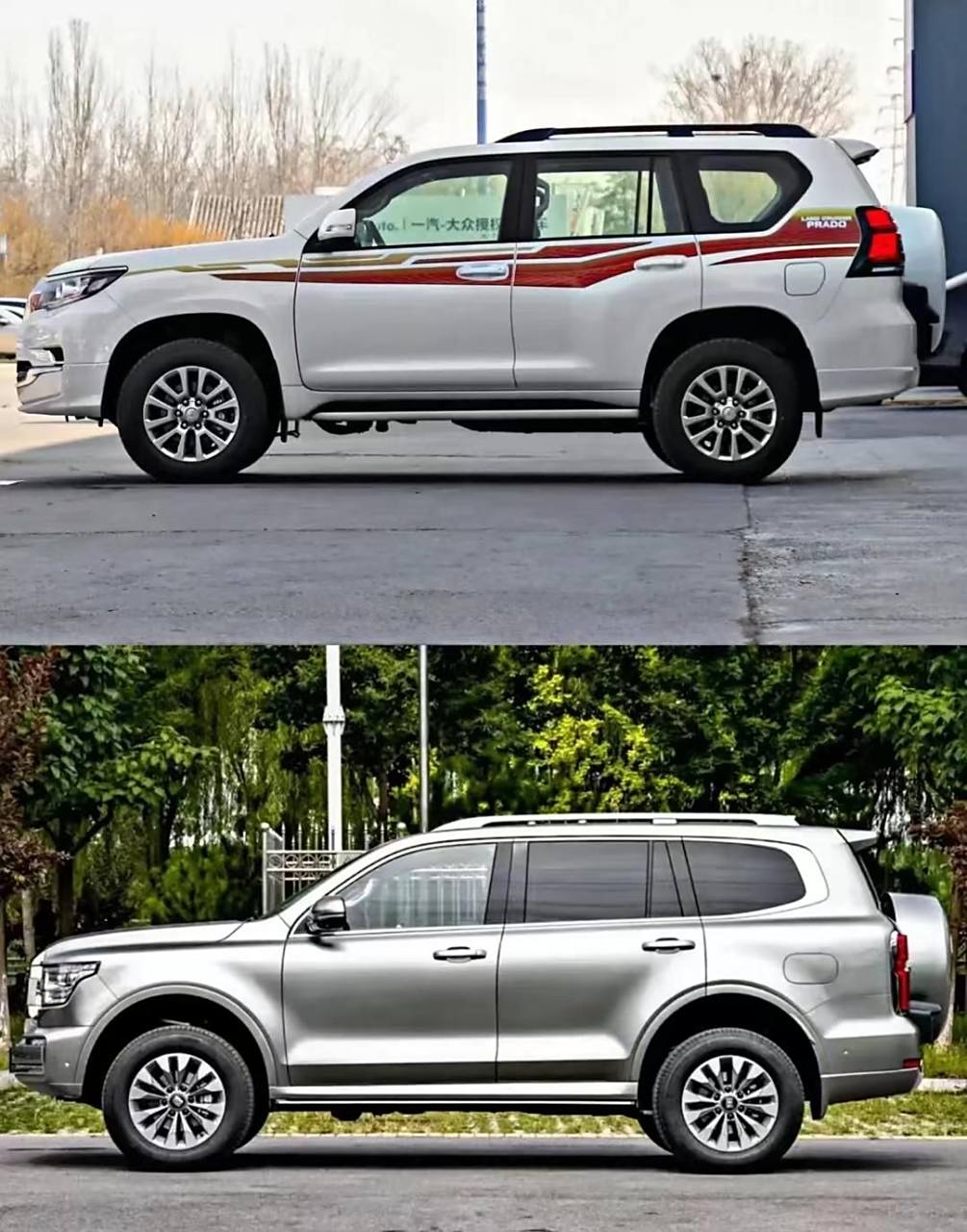 丰田霸道 vs 坦克500 大家说说差距在哪里?