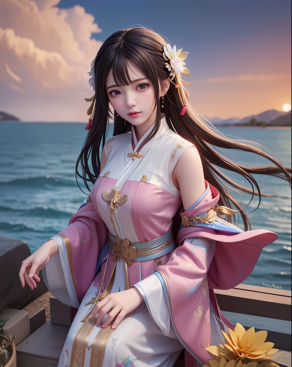 ai绘画国风系列美女#ai美少女# #ai共创计划