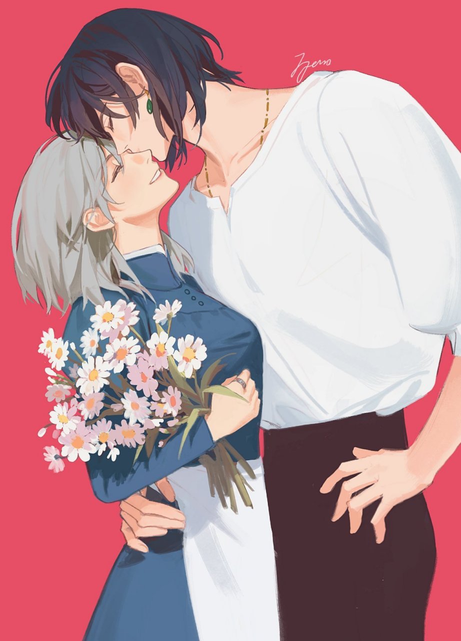 索菲&哈尔 [打call]  twi:jyan512 676767  #动漫电影