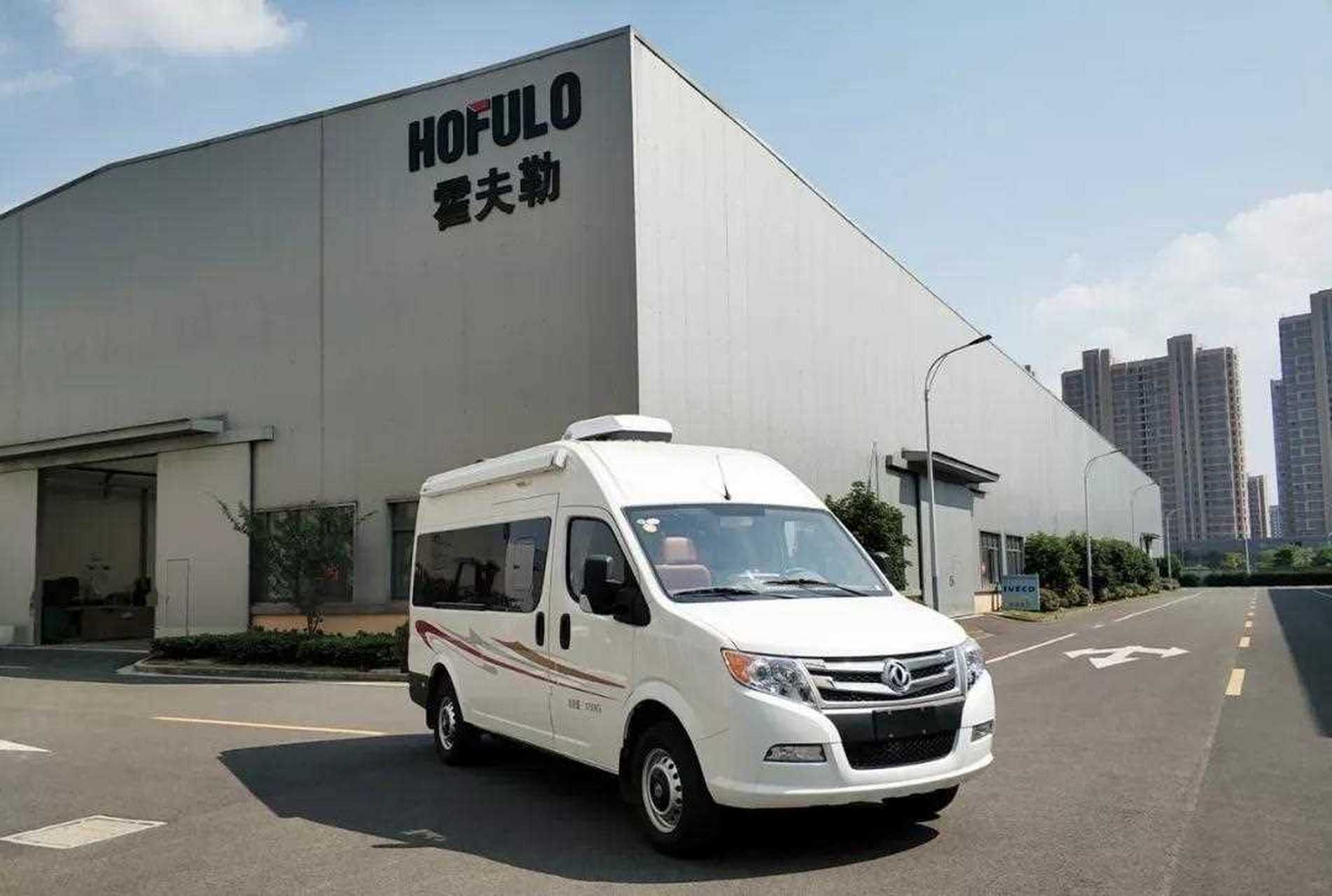 710上海房车展霍夫勒b型房车是基于东风御风底盘打造而成,30t涡轮增压