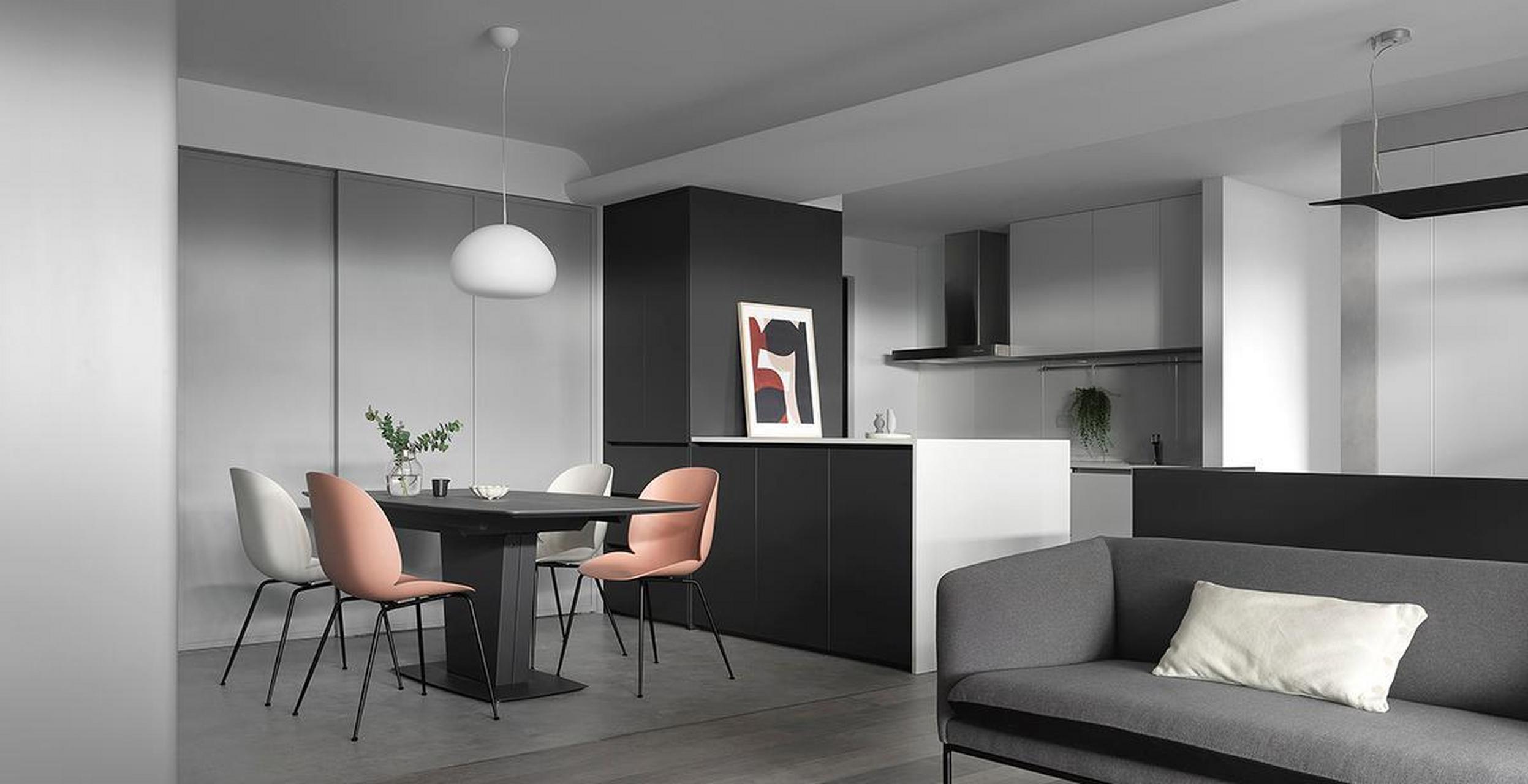 你喜欢这样的灰色系装修吗?