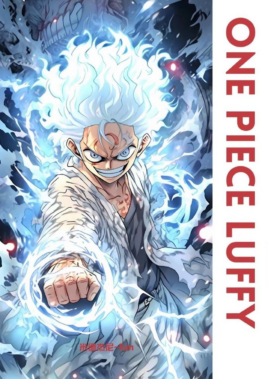 白路飞5档,尼卡尼卡[打call] #海贼王#  #经典动漫