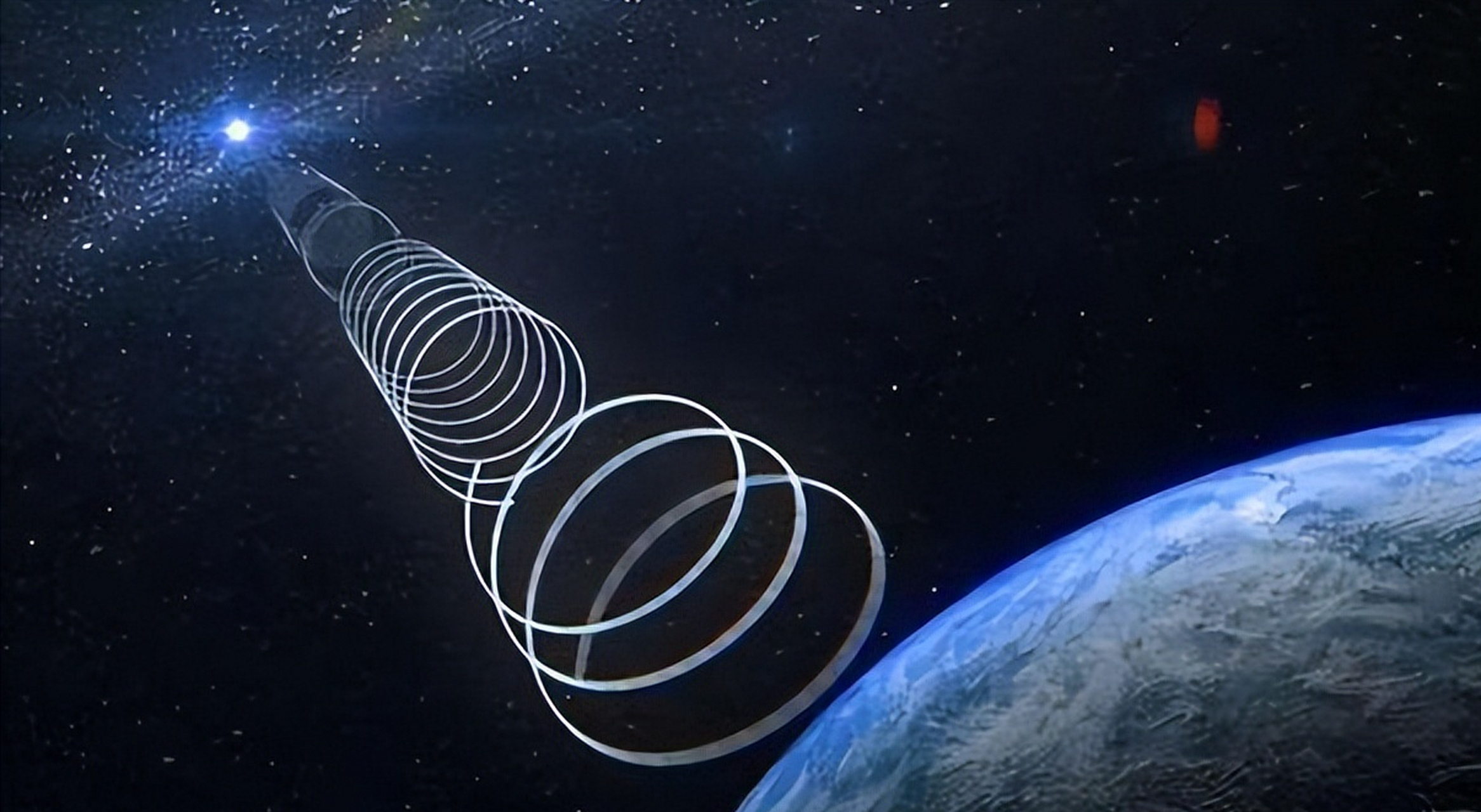 无线电信号是一种传播效率很差的通讯手段,它在地球这么小的地方都很