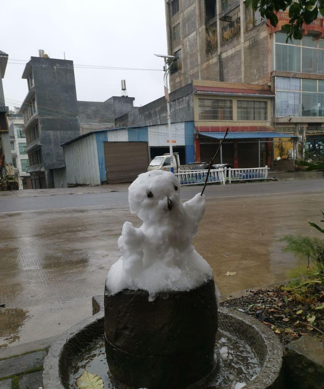 雪人真实 搞笑图片图片