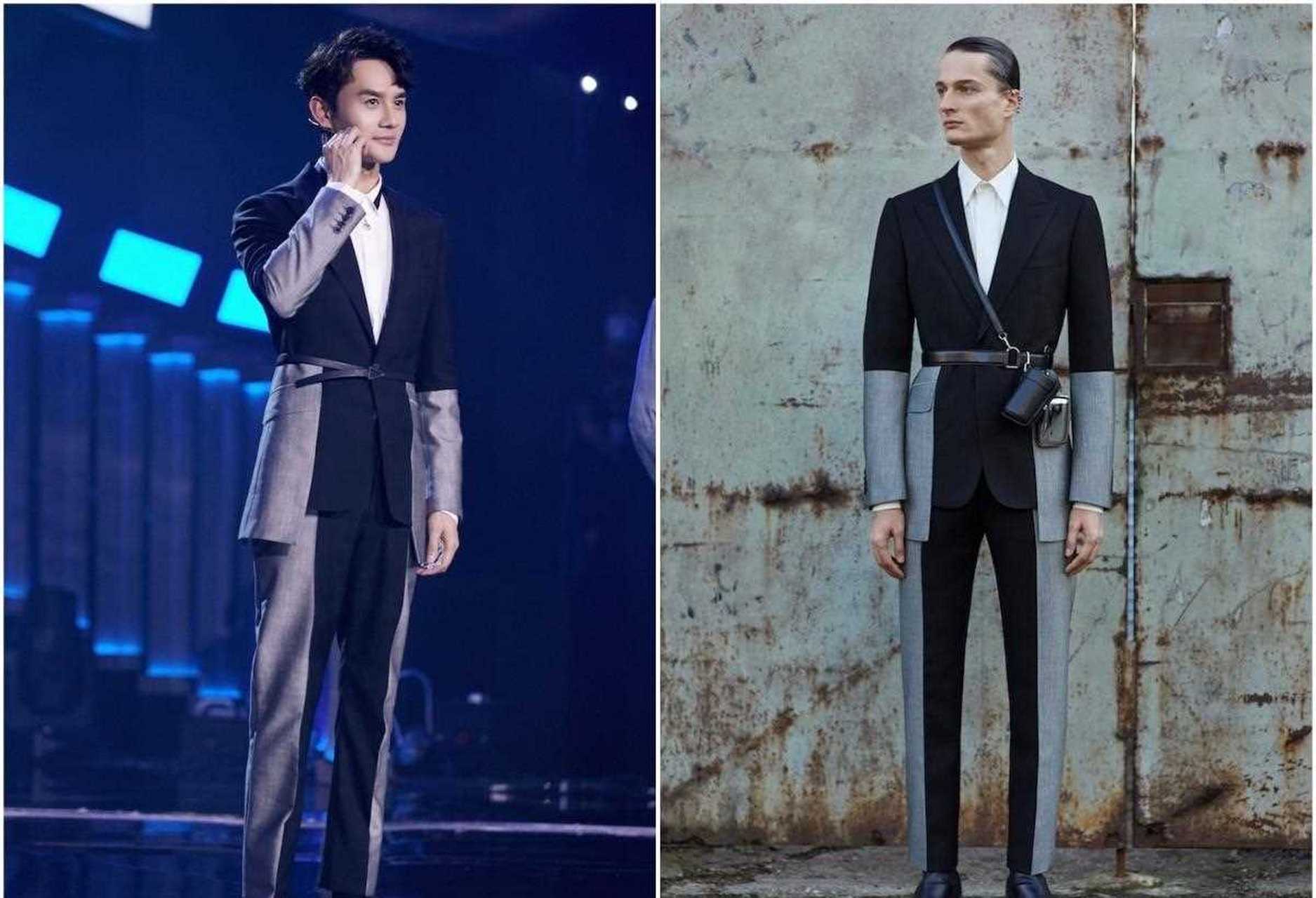 北京卫视《跨界歌王》,王凯 in alexander mcqueen 2020秋冬系列[流泪